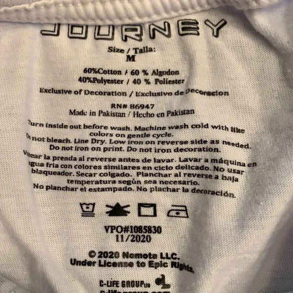 Journey Embellished Band Tee Shirt - Picture 6 of 8